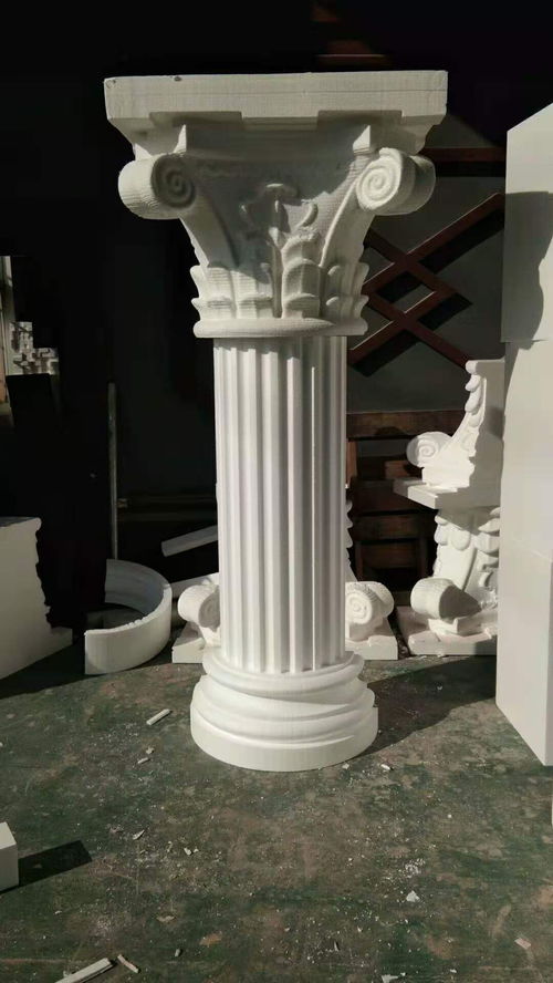 江蘇蘇州建筑新型裝飾材料EPS羅馬柱的特點與應用